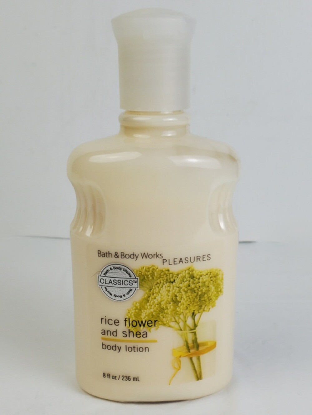 Bath & Body Works 8oz Rice Flower and Shea Body Lotion DISCONTINUED RETIRED NEW